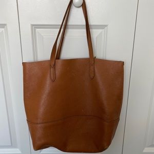 J. Crew leather brown shoulder bag